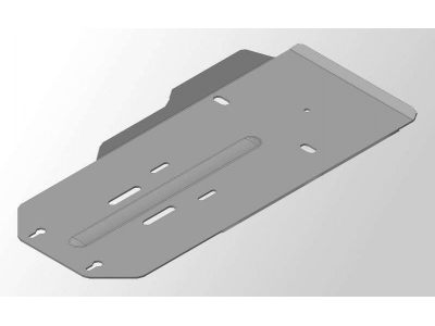 Защита КПП и раздатки ТСС алюминий 4 мм для Infiniti FX35/37/50/QX70 2008-2017